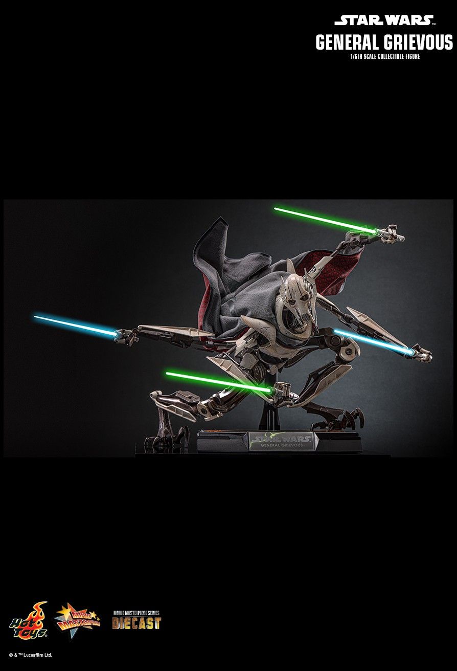 HOT TOYS STAR WARSS EP III REVENGE OF THE SITH GENERAL GRIEVOUS MMS760D67