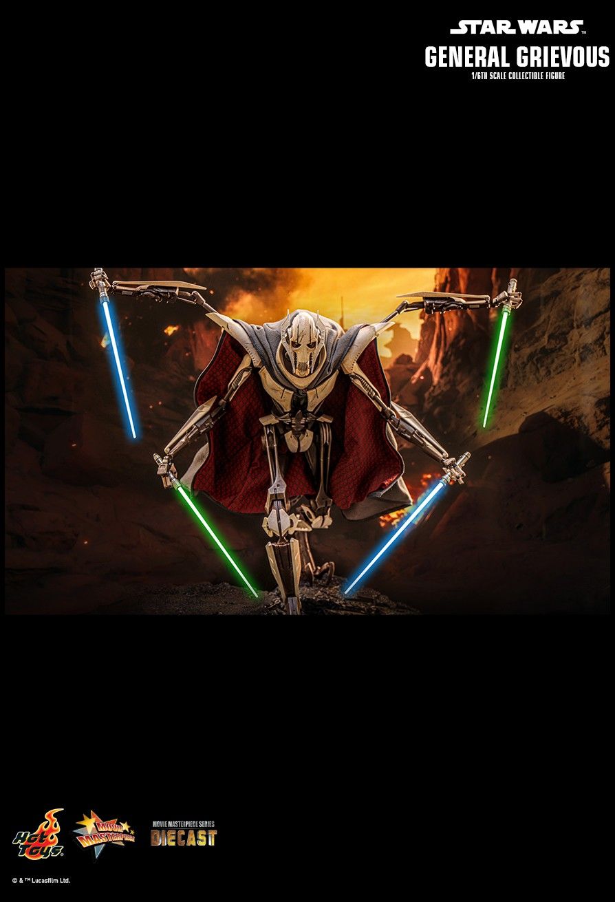 HOT TOYS STAR WARSS EP III REVENGE OF THE SITH GENERAL GRIEVOUS MMS760D67