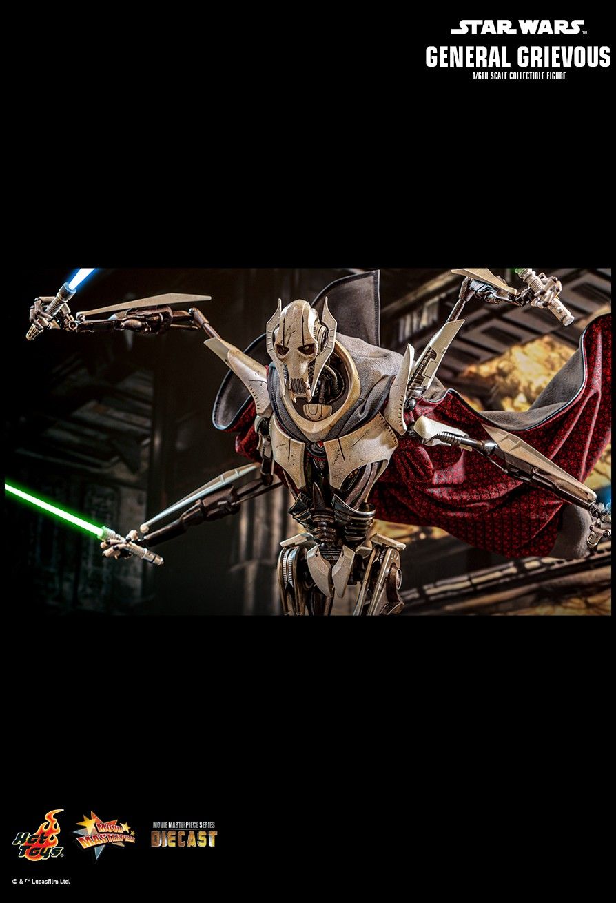 HOT TOYS STAR WARSS EP III REVENGE OF THE SITH GENERAL GRIEVOUS MMS760D67