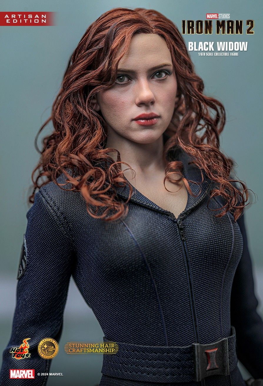 HOT TOY MARVEL IRONMAN 2 BLACK WIDOW 2.0 ARTISAN SPECIAL MMS757AEB