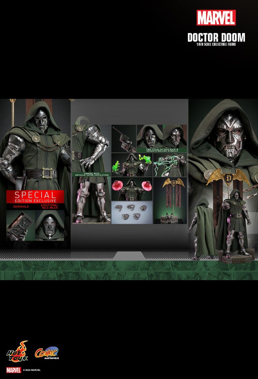 HOT TOYS MARVEL DOCTOR DOOM SPECIAL CMS022B