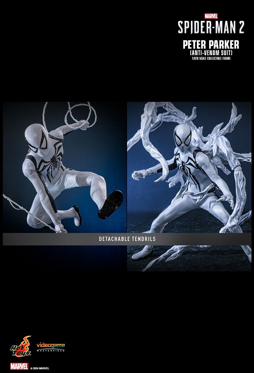 HOT TOYS SPIDERMAN 2 PETER PARKER ANTI-VENOM SUIT VGM69