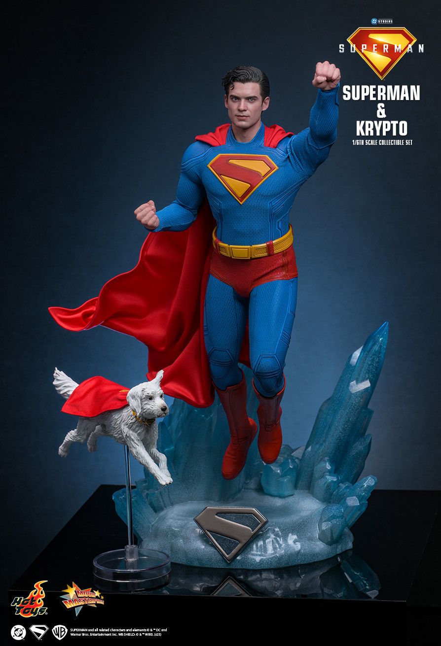 HOT TOYS DC SUPERMAN & KRYPTO MMS812