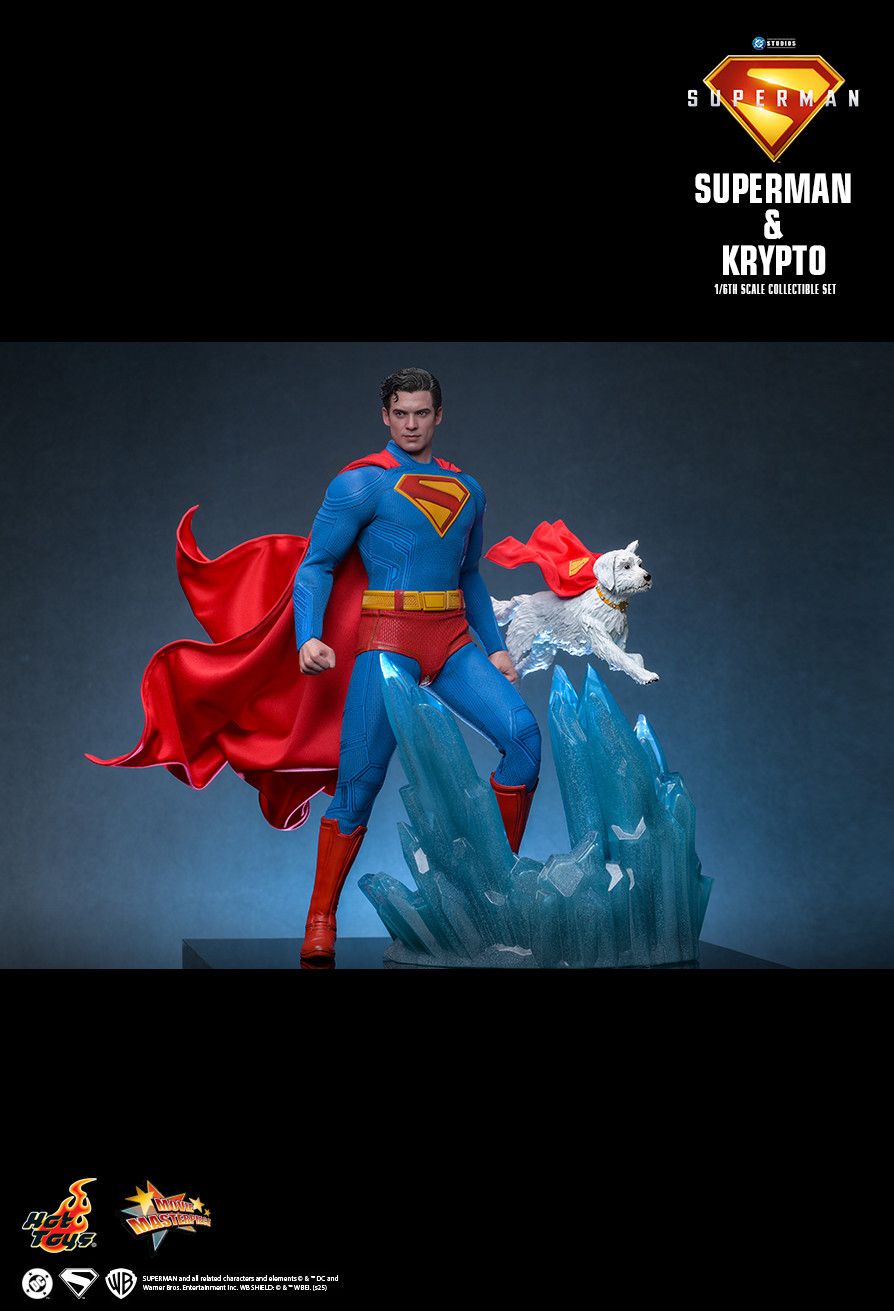 HOT TOYS DC SUPERMAN & KRYPTO MMS812
