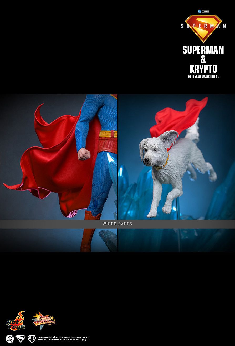 HOT TOYS DC SUPERMAN & KRYPTO MMS812