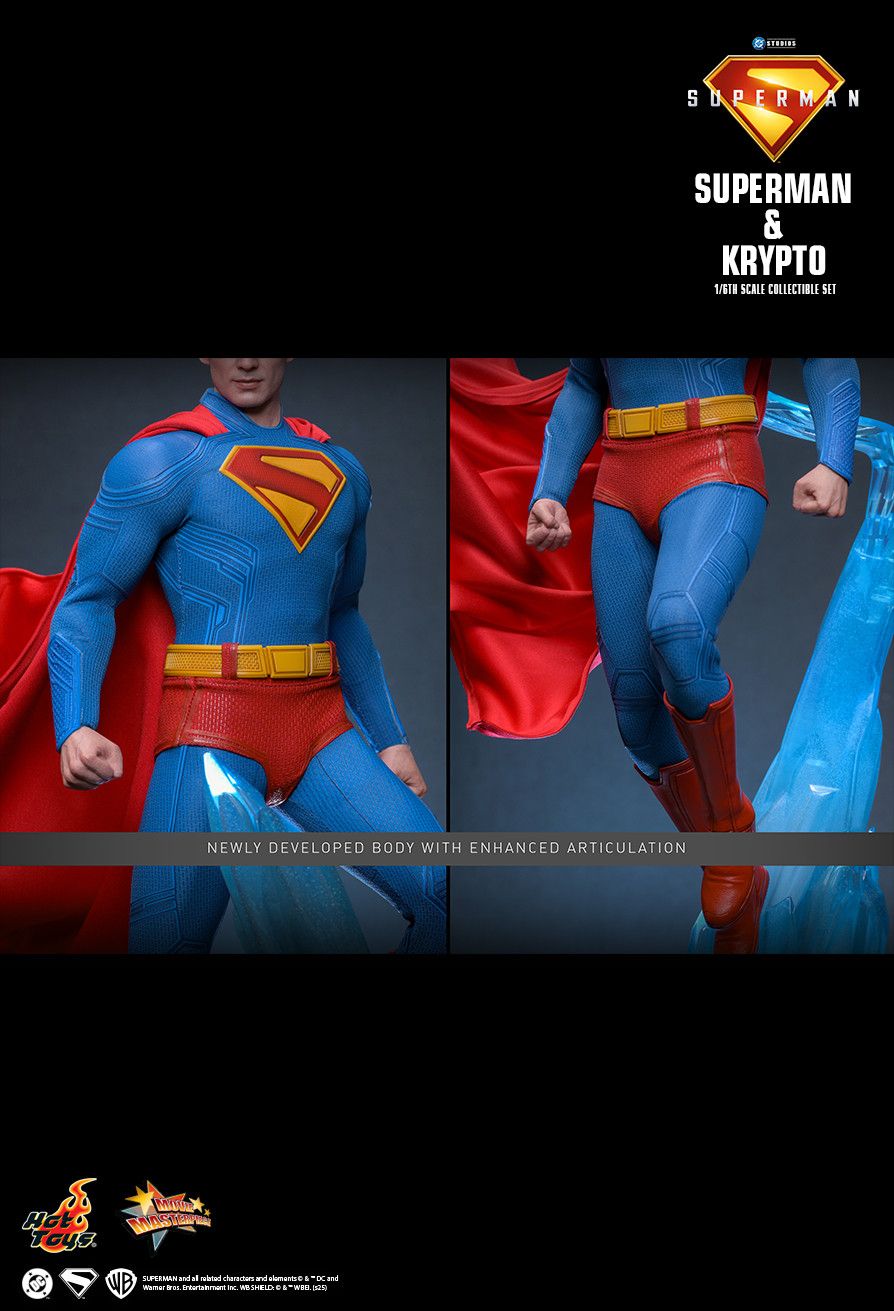 HOT TOYS DC SUPERMAN & KRYPTO MMS812
