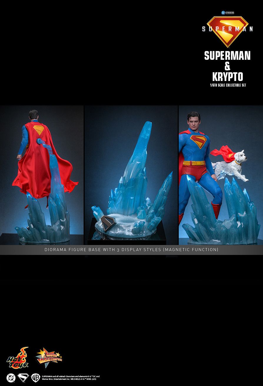 HOT TOYS DC SUPERMAN & KRYPTO MMS812