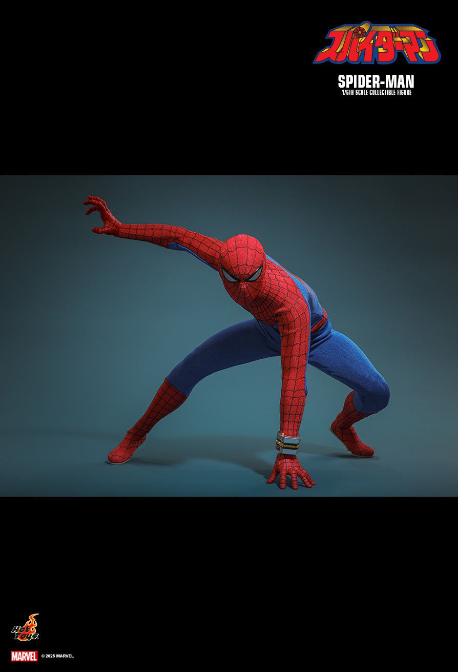 HOT TOYS SPIDERMAN 1978 JAPAN TV EXCLUSIVE TMS164