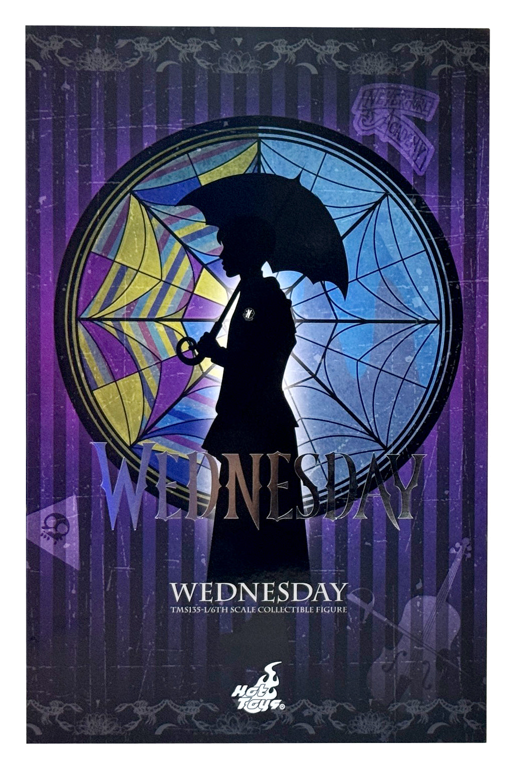 HOT TOYS NETFLIX WEDNESDAY JENNA ORTEGA TMS135