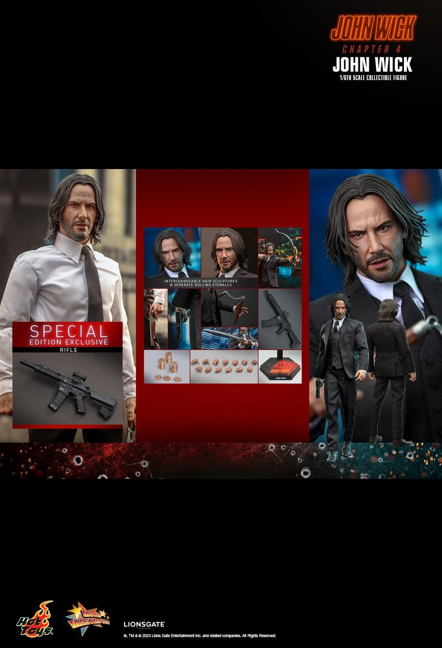 HOT TOYS JOHN WICK CHAPTER 4 SPECIAL MMS729B