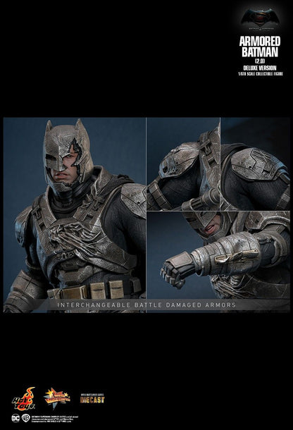 HOT TOYS BATMAN V SUPERMAN DAWN OF JUSTICE ARMORED BATMAN 2.0 DELUXE MMS743D63