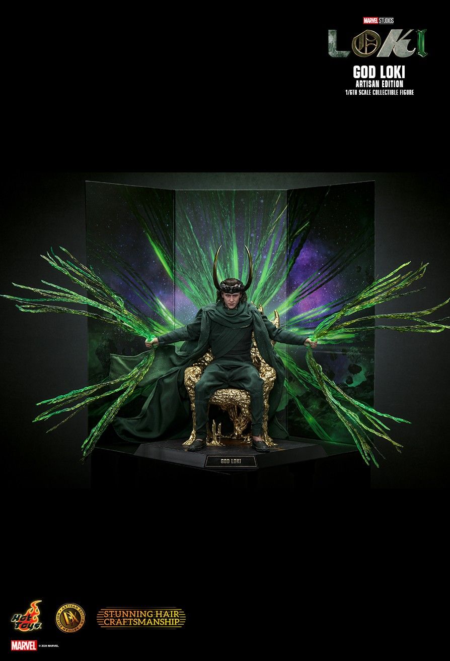 HOT TOYS MARVEL LOKI GOD LOKI ARTISAN DX-41AE