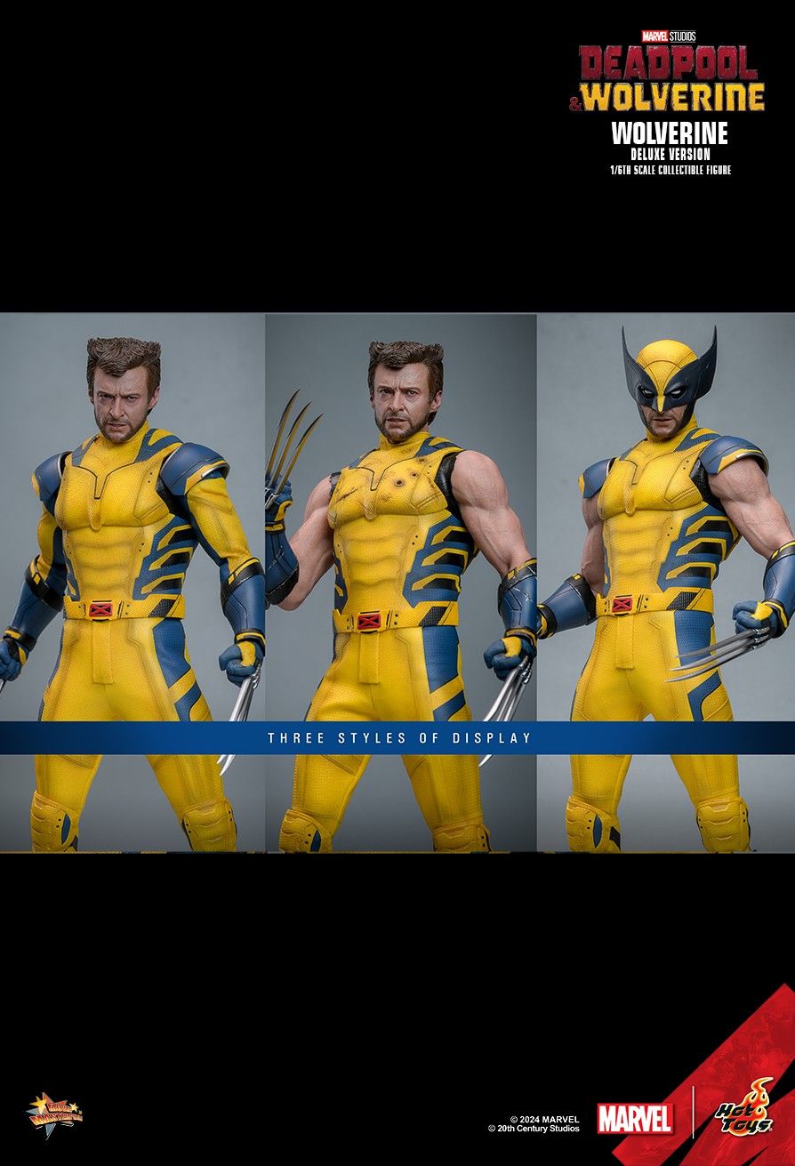 HOT TOYS DEADPOOL & WOLVERINE DELUXE EDITION MMS754
