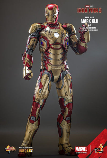 HOT TOYS IRONMAN III TONY STARK MARK XLII 2.0 DELUXE SPECIAL MMS759D66B