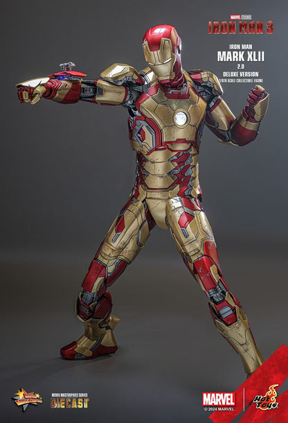 HOT TOYS IRONMAN III TONY STARK MARK XLII 2.0 DELUXE SPECIAL MMS759D66B
