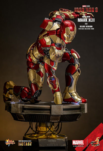 HOT TOYS IRONMAN III TONY STARK MARK XLII 2.0 DELUXE SPECIAL MMS759D66B