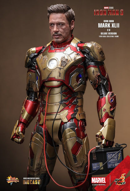 HOT TOYS IRONMAN III TONY STARK MARK XLII 2.0 DELUXE SPECIAL MMS759D66B