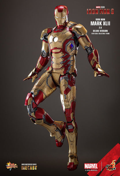 HOT TOYS IRONMAN III TONY STARK MARK XLII 2.0 DELUXE SPECIAL MMS759D66B
