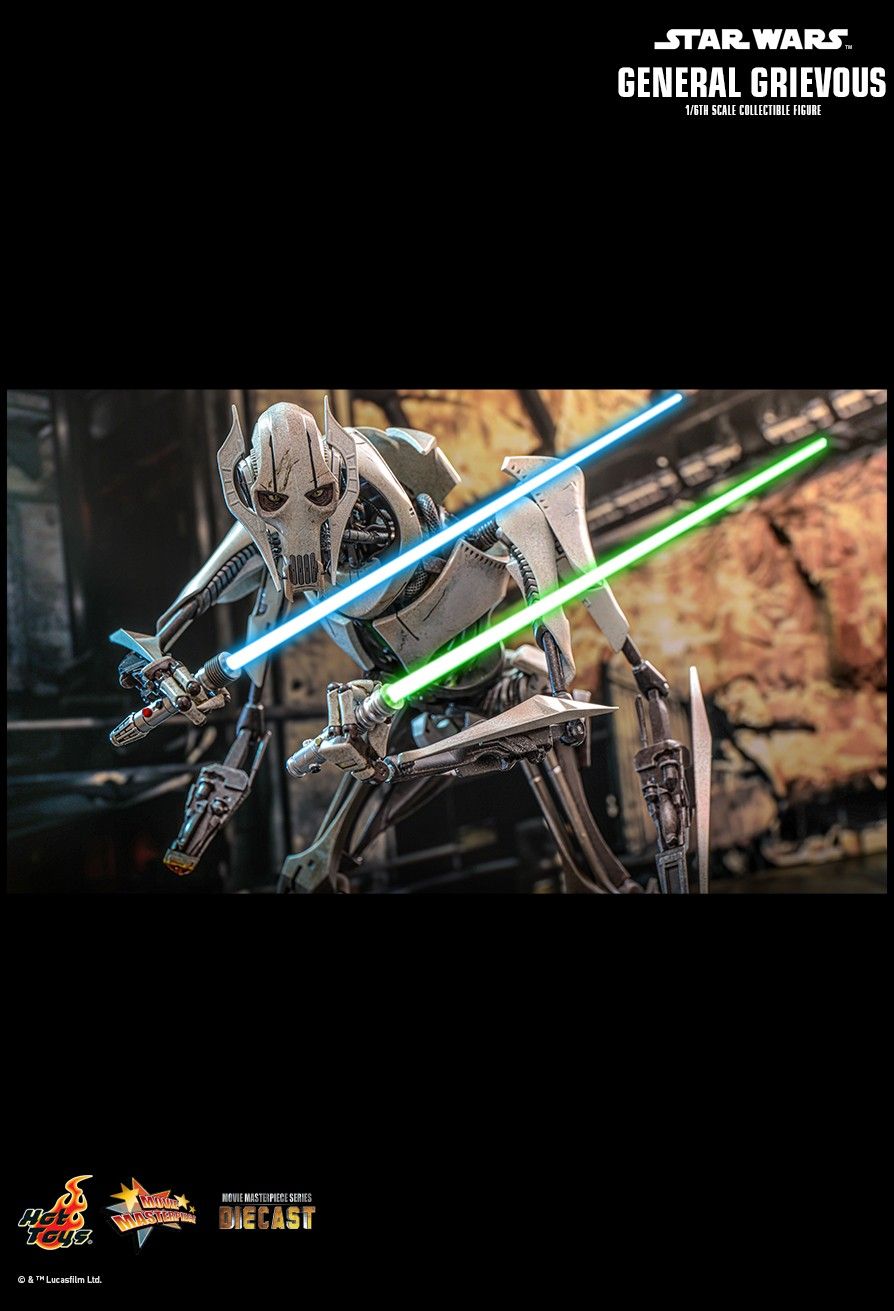 HOT TOYS STAR WARSS EP III REVENGE OF THE SITH GENERAL GRIEVOUS MMS760D67
