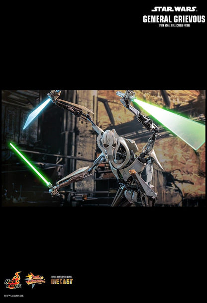 HOT TOYS STAR WARSS EP III REVENGE OF THE SITH GENERAL GRIEVOUS MMS760D67
