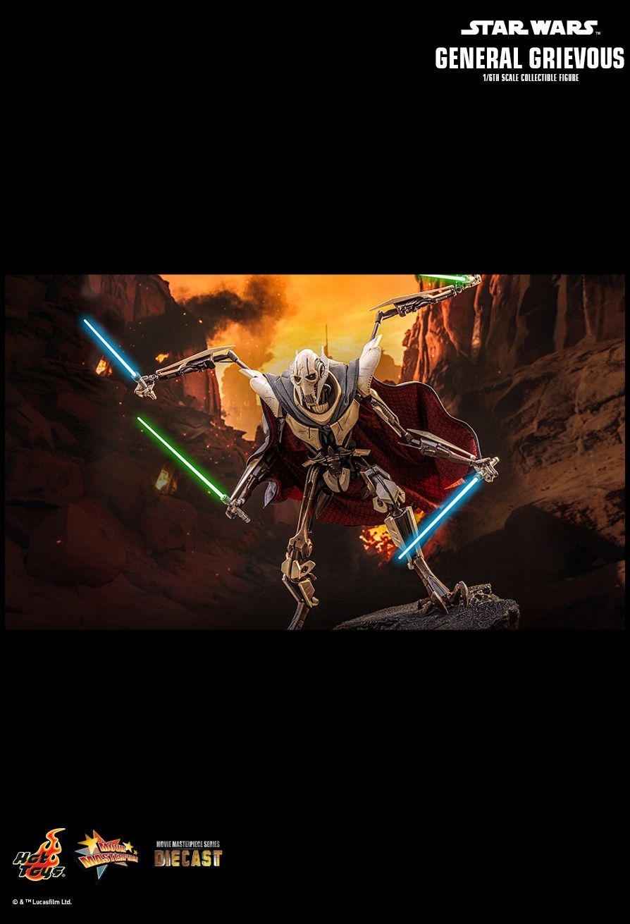 HOT TOYS STAR WARSS EP III REVENGE OF THE SITH GENERAL GRIEVOUS MMS760D67