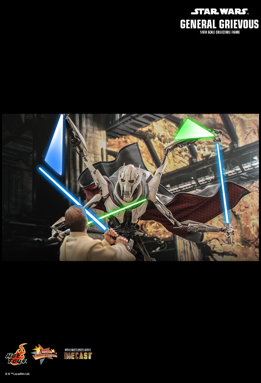 HOT TOYS STAR WARSS EP III REVENGE OF THE SITH GENERAL GRIEVOUS MMS760D67
