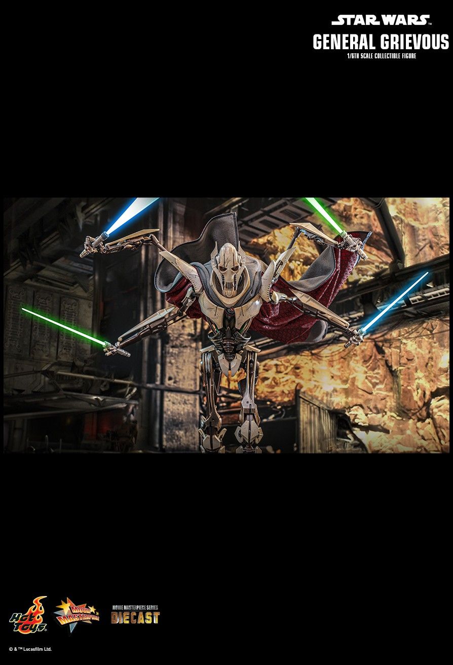 HOT TOYS STAR WARSS EP III REVENGE OF THE SITH GENERAL GRIEVOUS MMS760D67