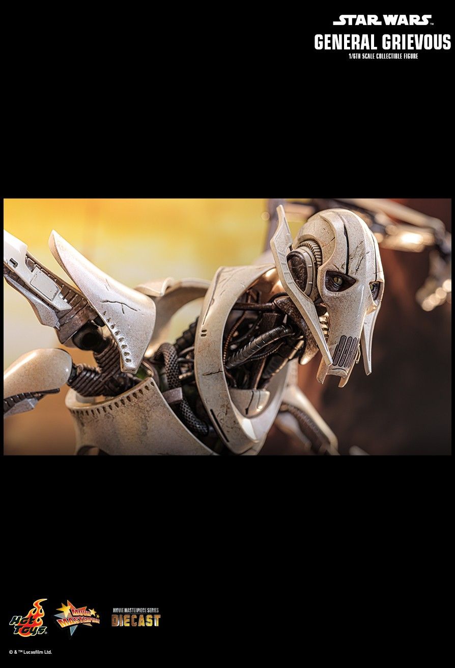 HOT TOYS STAR WARSS EP III REVENGE OF THE SITH GENERAL GRIEVOUS MMS760D67