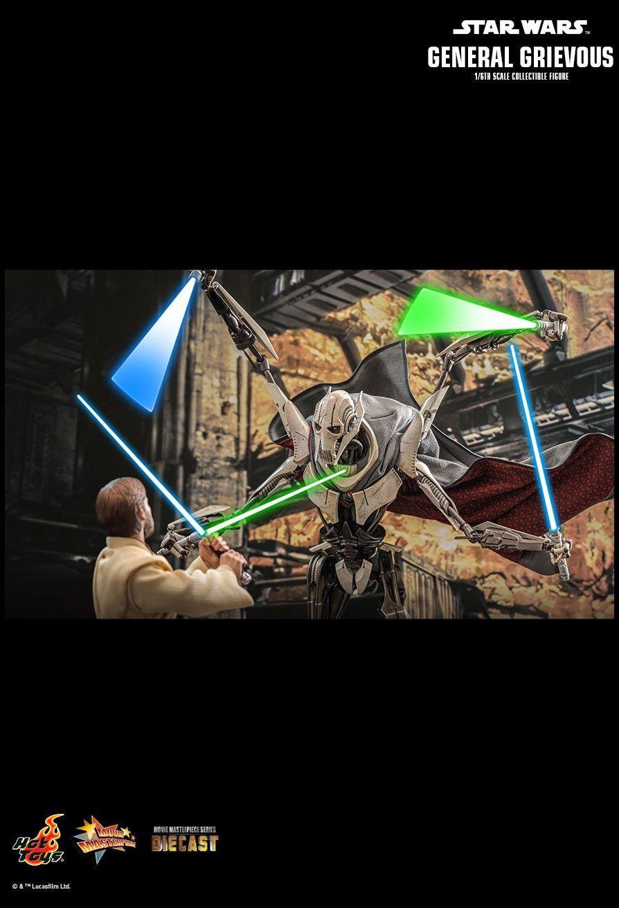 HOT TOYS STAR WARSS EP III REVENGE OF THE SITH GENERAL GRIEVOUS MMS760D67