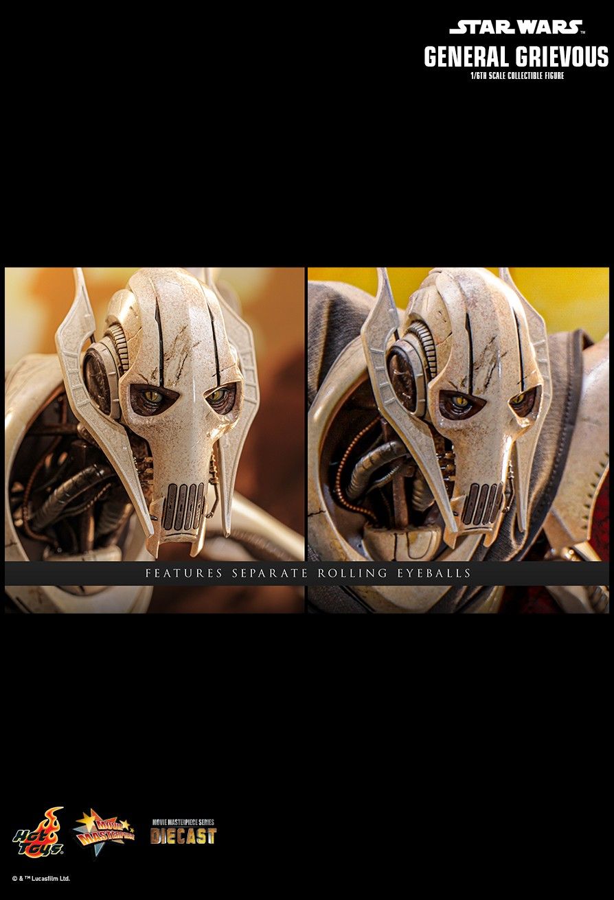 HOT TOYS STAR WARSS EP III REVENGE OF THE SITH GENERAL GRIEVOUS MMS760D67