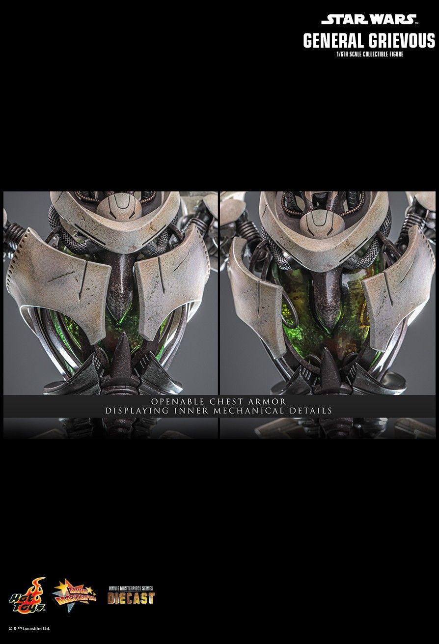 HOT TOYS STAR WARSS EP III REVENGE OF THE SITH GENERAL GRIEVOUS MMS760D67