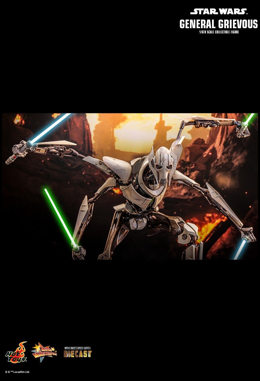 HOT TOYS STAR WARSS EP III REVENGE OF THE SITH GENERAL GRIEVOUS MMS760D67
