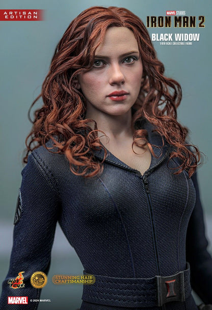 HOT TOY MARVEL IRONMAN 2 BLACK WIDOW 2.0 ARTISAN SPECIAL MMS757AEB