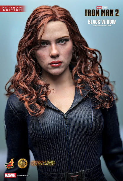HOT TOY MARVEL IRONMAN 2 BLACK WIDOW 2.0 ARTISAN SPECIAL MMS757AEB