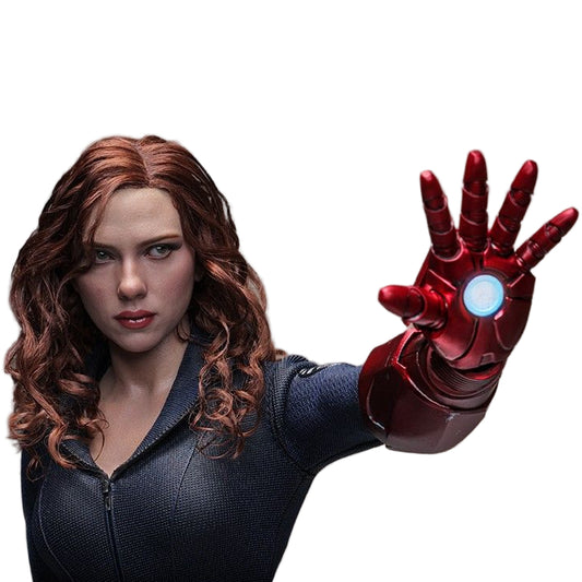 HOT TOY MARVEL IRONMAN 2 BLACK WIDOW 2.0 ARTISAN SPECIAL MMS757AEB
