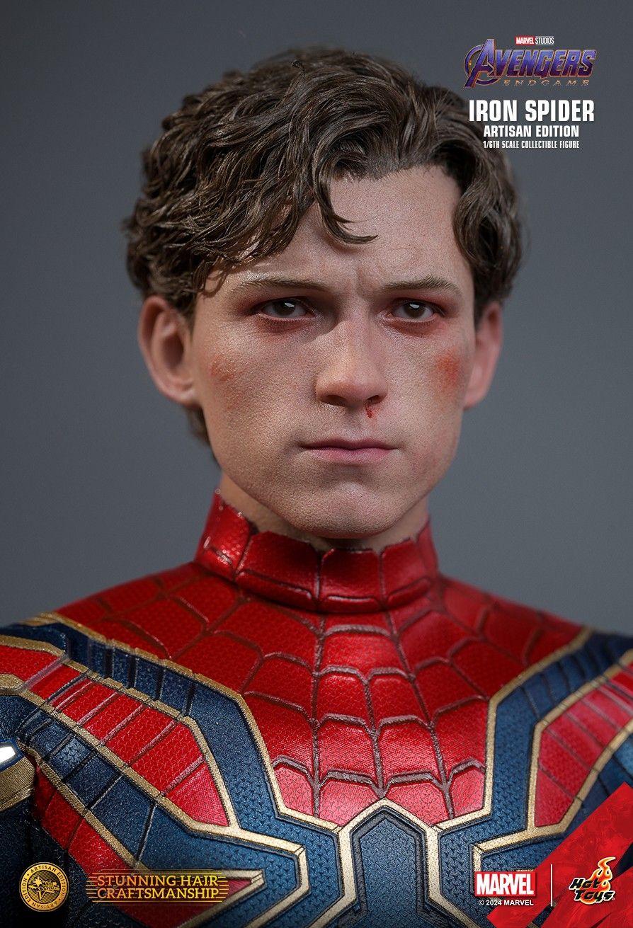 HOT TOYS MARVEL AVENGERS ENDGAME IRON SPIDER ARTISAN MMS762AE