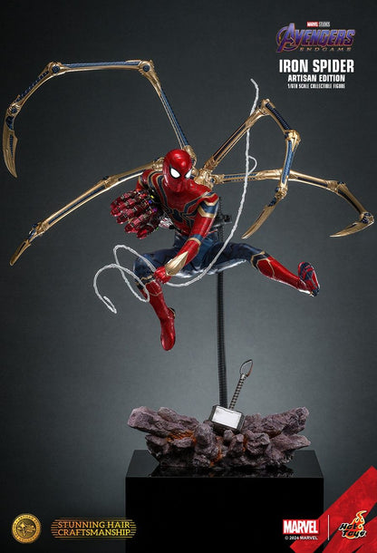 HOT TOYS MARVEL AVENGERS ENDGAME IRON SPIDER ARTISAN MMS762AE