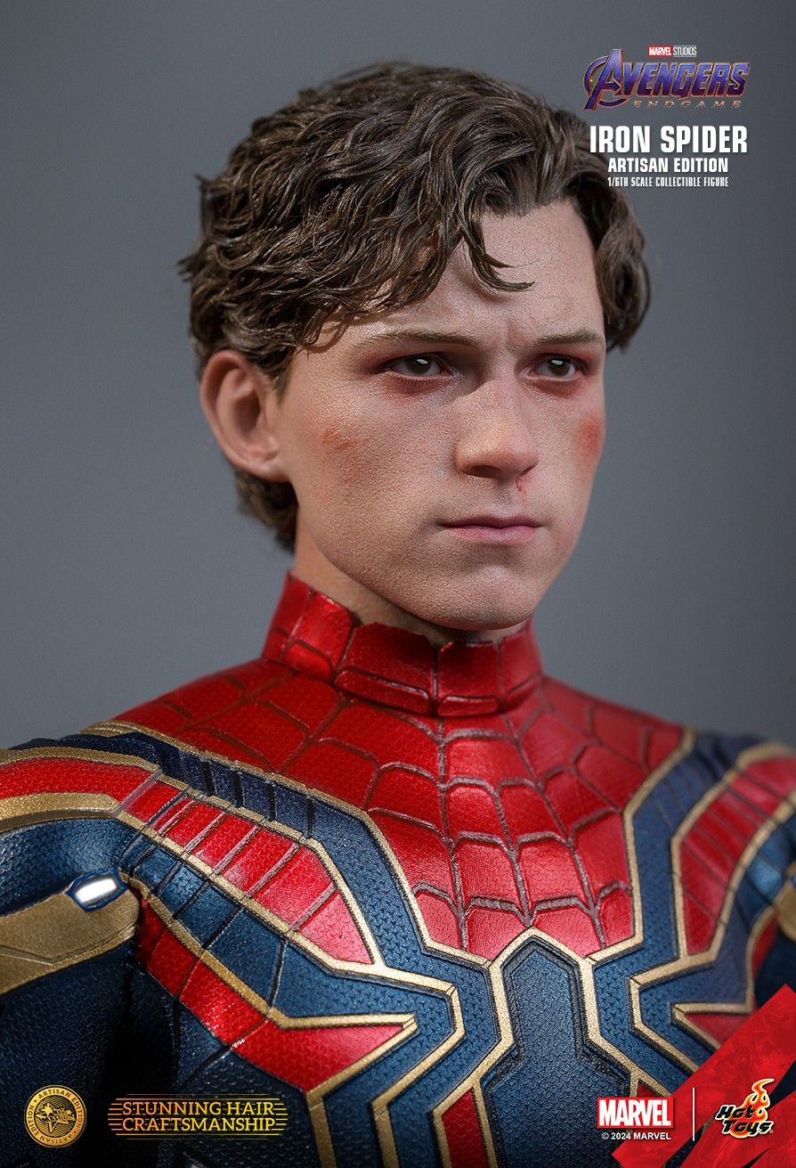 HOT TOYS MARVEL AVENGERS ENDGAME IRON SPIDER ARTISAN MMS762AE