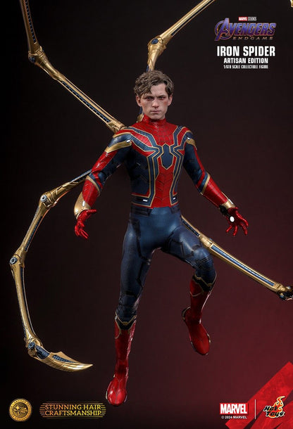 HOT TOYS MARVEL AVENGERS ENDGAME IRON SPIDER ARTISAN MMS762AE