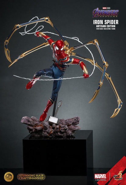 HOT TOYS MARVEL AVENGERS ENDGAME IRON SPIDER ARTISAN MMS762AE