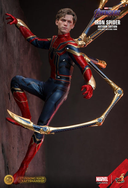 HOT TOYS MARVEL AVENGERS ENDGAME IRON SPIDER ARTISAN MMS762AE