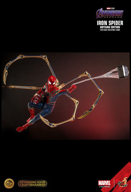 HOT TOYS MARVEL AVENGERS ENDGAME IRON SPIDER ARTISAN MMS762AE