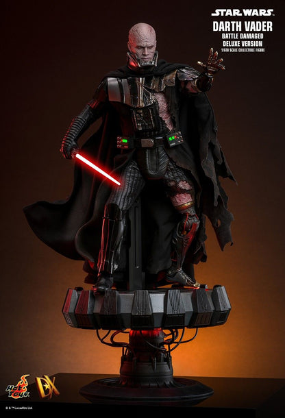 HOT TOYS STAR WARS DARTH VADER BATTLE DAMAGED DELUXE DX-45