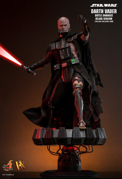 HOT TOYS STAR WARS DARTH VADER BATTLE DAMAGED DELUXE DX-45