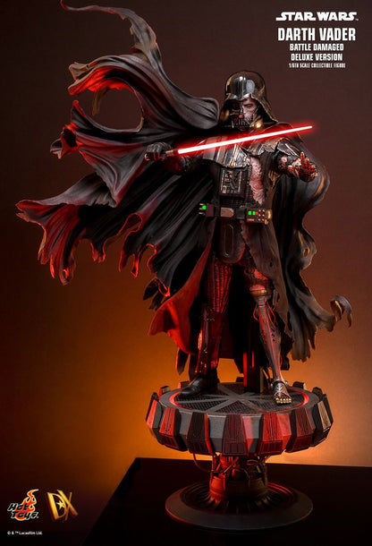 HOT TOYS STAR WARS DARTH VADER BATTLE DAMAGED DELUXE DX-45