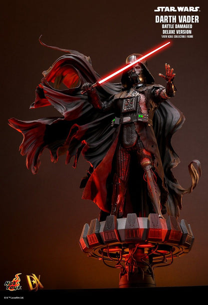 HOT TOYS STAR WARS DARTH VADER BATTLE DAMAGED DELUXE DX-45