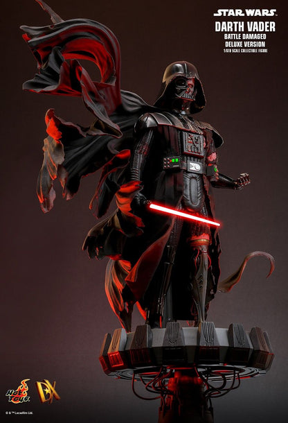 HOT TOYS STAR WARS DARTH VADER BATTLE DAMAGED DELUXE DX-45