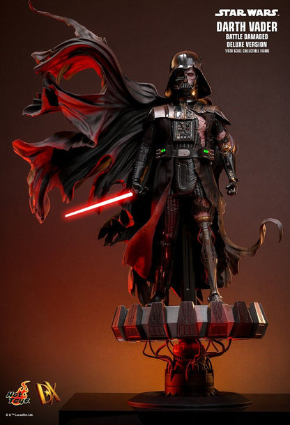 HOT TOYS STAR WARS DARTH VADER BATTLE DAMAGED DELUXE DX-45