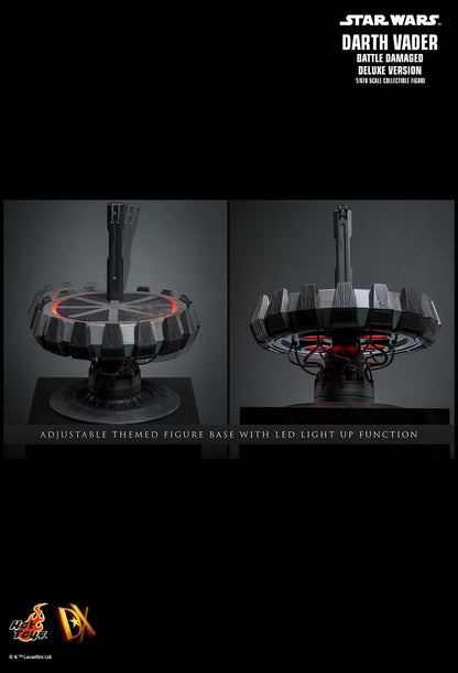 HOT TOYS STAR WARS DARTH VADER BATTLE DAMAGED DELUXE DX-45