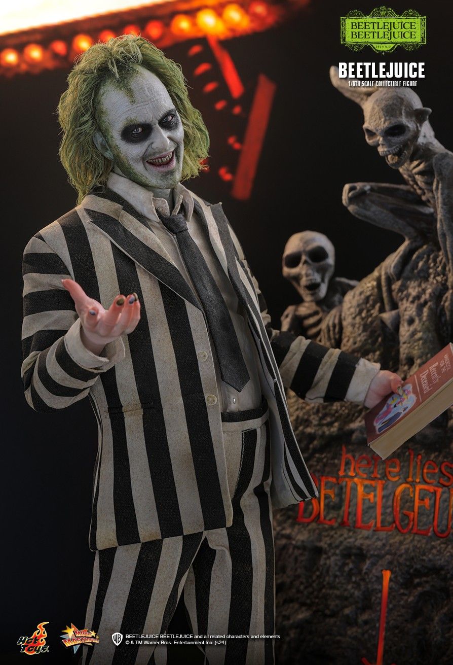 HOT TOYS BEETLEJUICE BEETLE JUICE MICHAEL KEATON MMS767